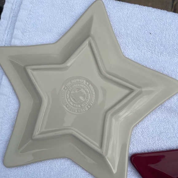 Longaberger red white and blue star plates - Picture 4 of 10